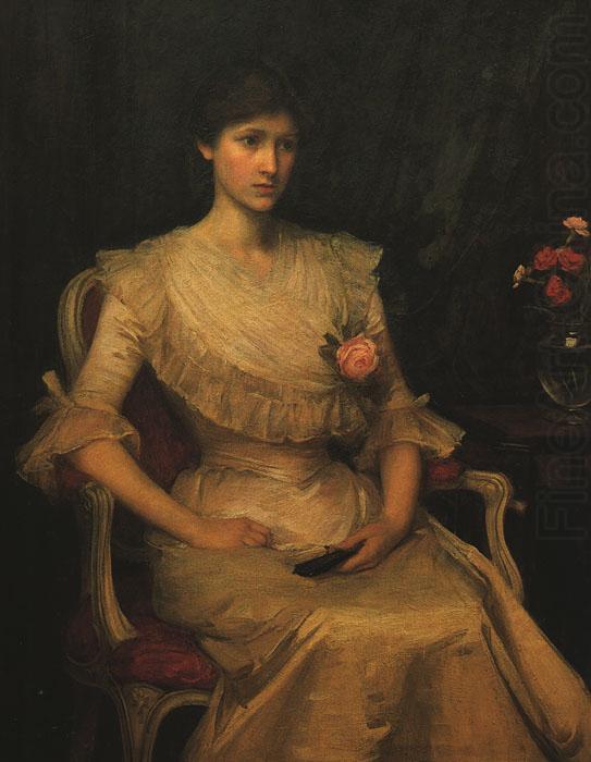 John William Waterhouse Portrait of Miss Margaret Henderson china oil painting image